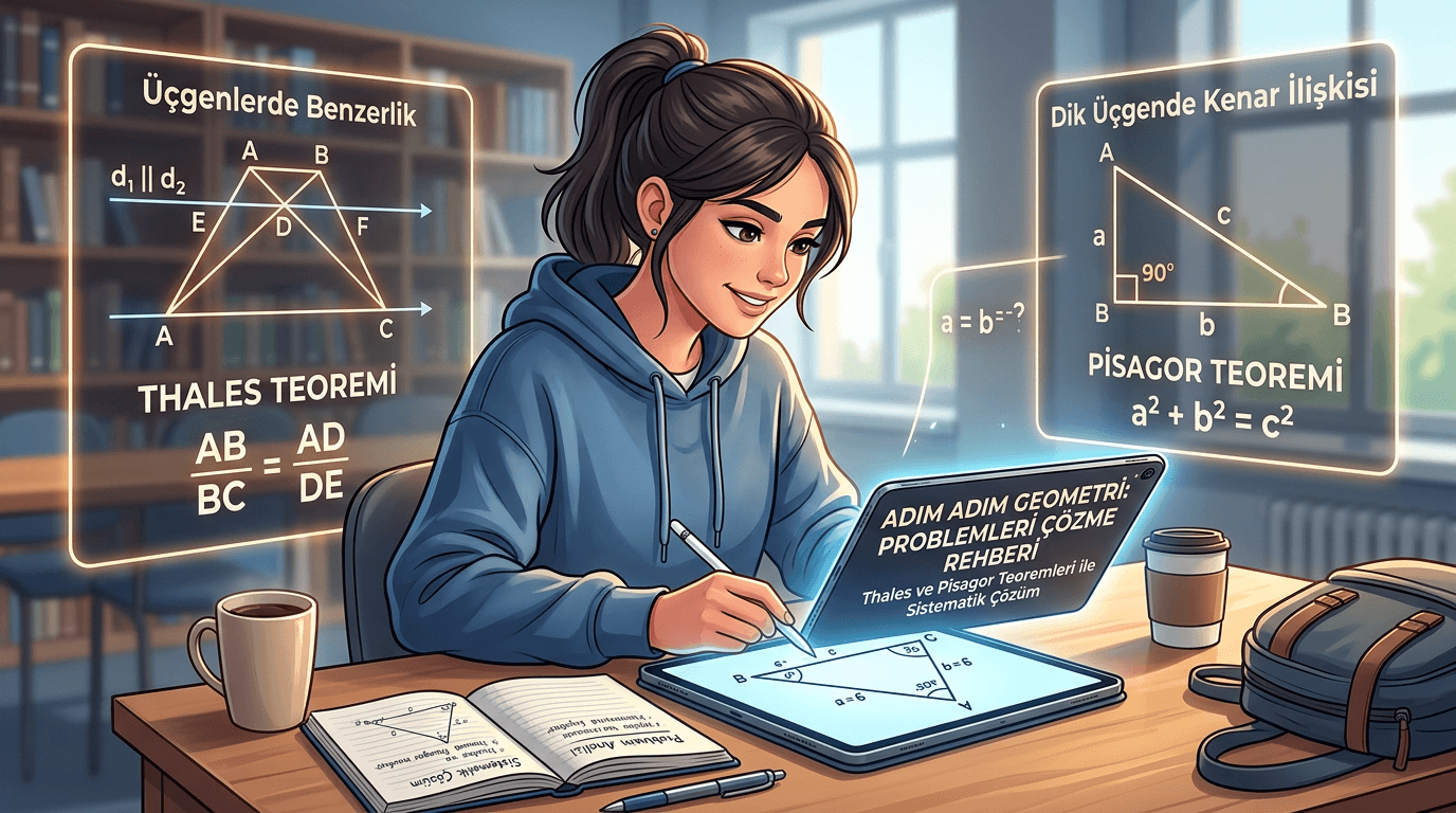 Geometrinin Gizli Dili: Eşlik ve Benzerlik Problemlerini Çözme Rehberi