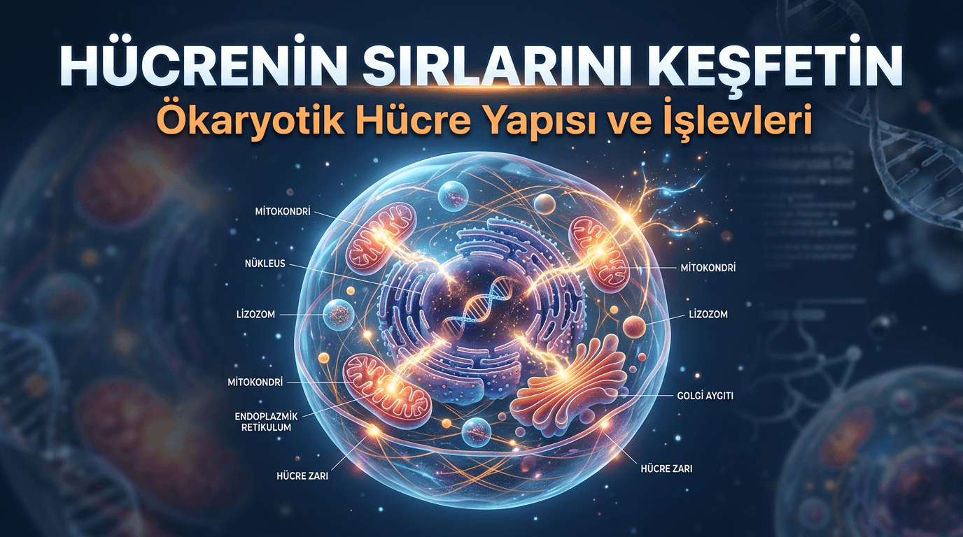 Yaşamın Mikroskobik Fabrikası: Hücre Alt Birimleri ve Aralarındaki Muazzam İş Birliği