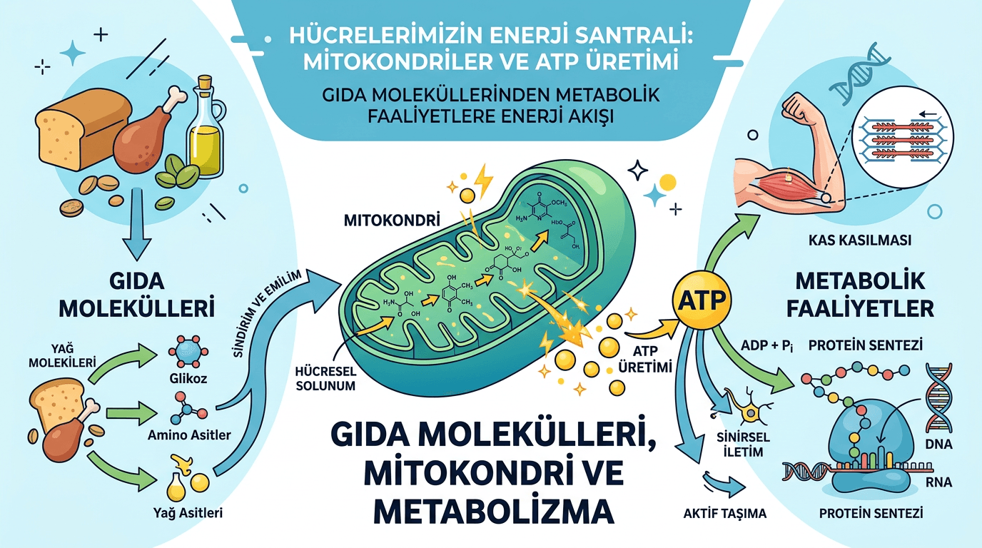 Canlılığın Yakıtı: Besin Enerjisi ve Metabolizma Arasındaki Kusursuz Bağ