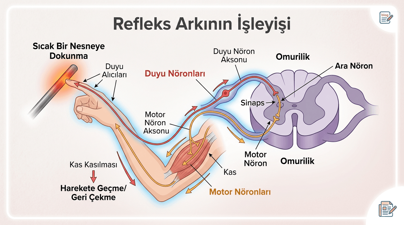 Vücudumuzun Otomatik Koruma Kalkanı: Refleksleri Anlamak