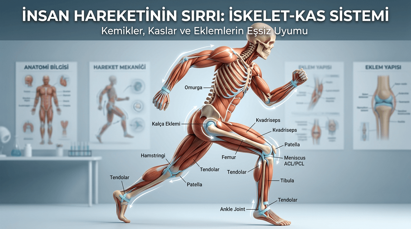 Hareketin Muazzam Orkestrası: İskelet, Kas ve Eklemlerin Kusursuz Uyumu