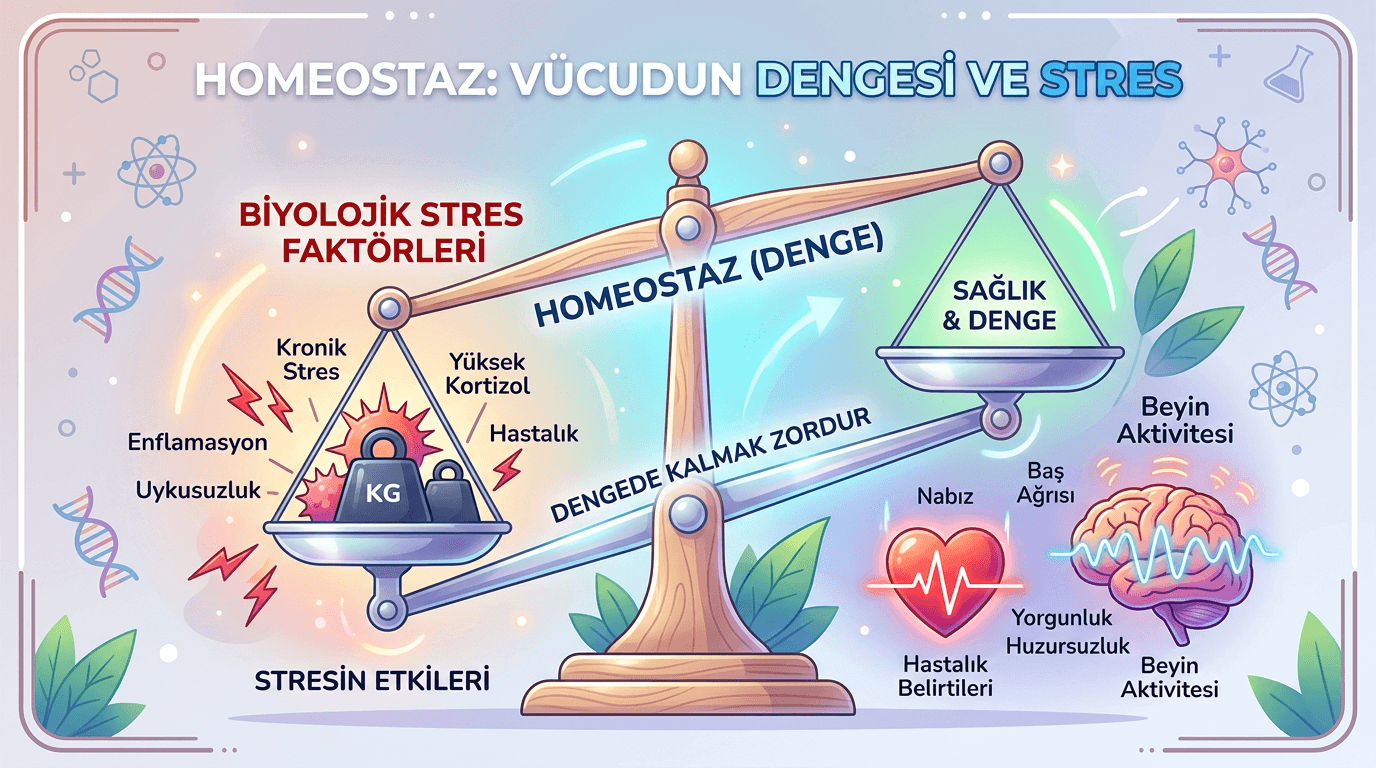 Vücudun İç Dengesi Bozulursa Ne Olur? Homeostazi ve Sağlık Problemleri Üzerine Bir İnceleme