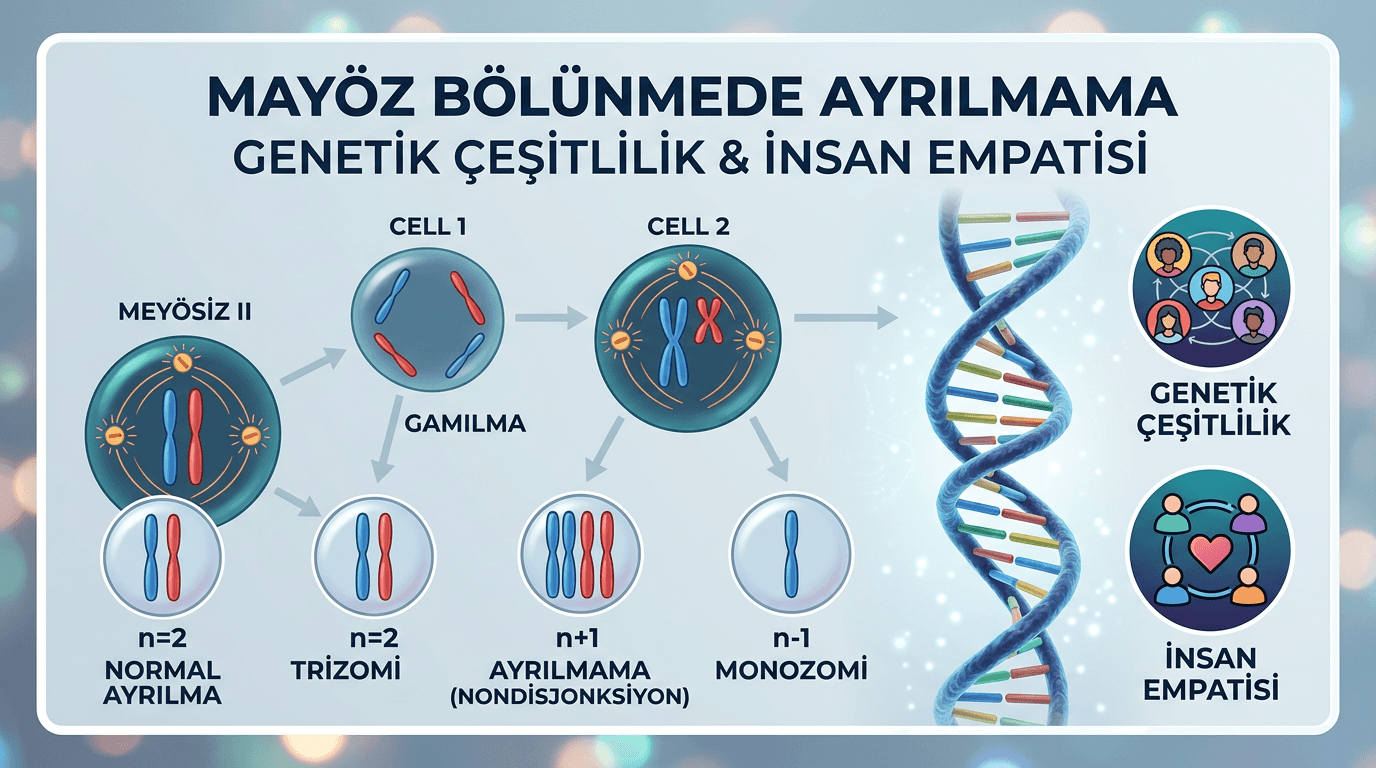 Yaşamın Mimarisinde Bir Hata: Kromozomlarda Ayrılmama ve Bilimsel Sonuçları