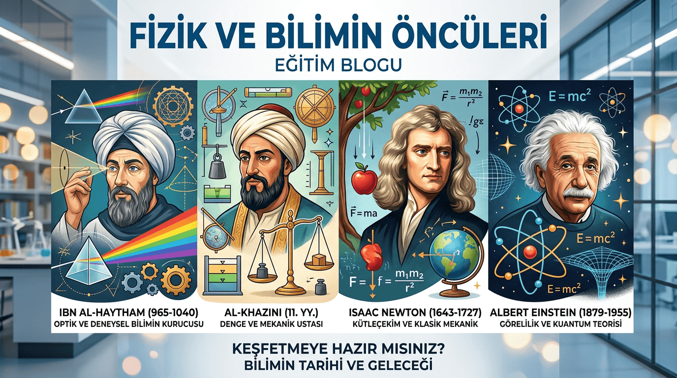 Dehanın İzinde: Fizik Dünyasını Şekillendiren Bilim İnsanlarının İlham Veren Yolculuğu
