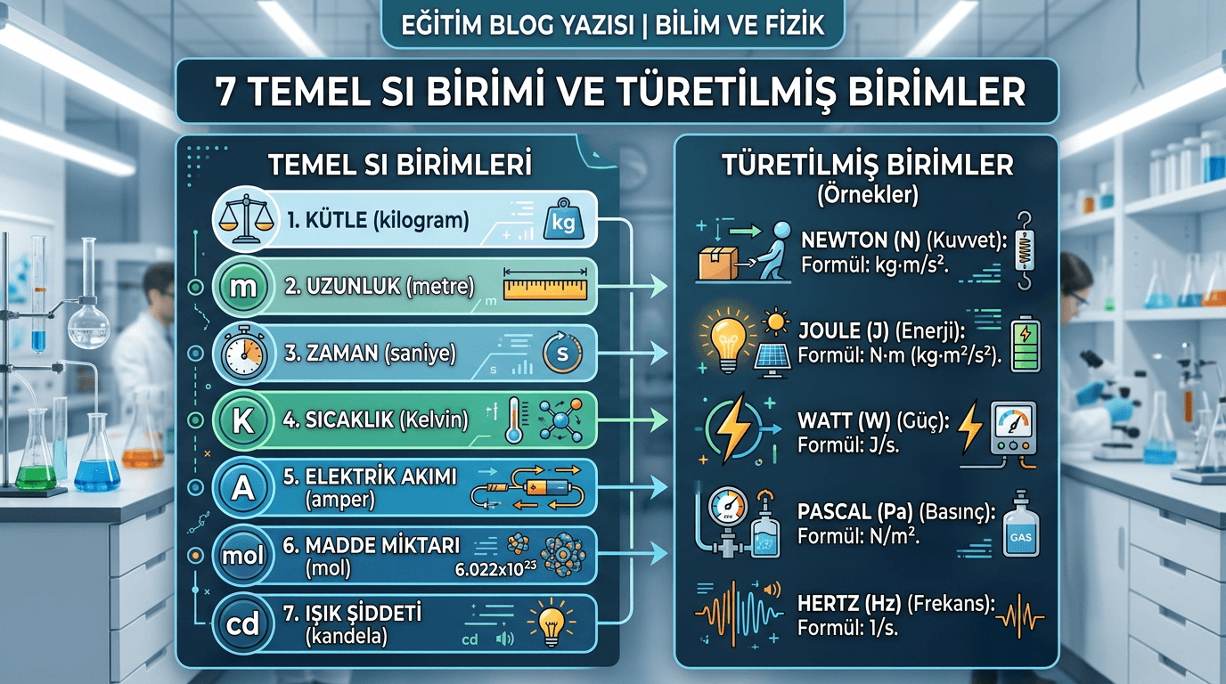 Fizikte Ölçmenin Dili: SI Birim Sistemi ve Niceliklerin Dünyası