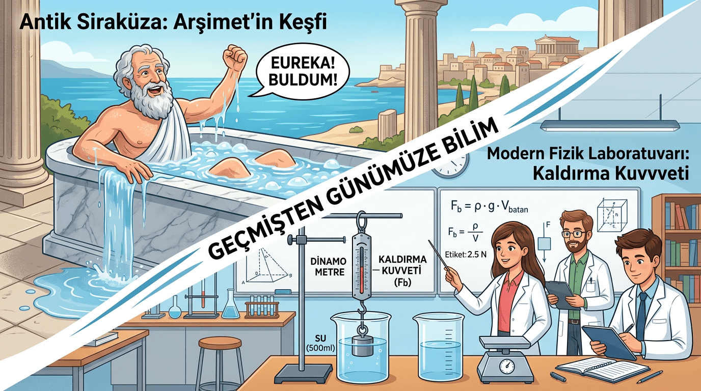 Arşimet’in İzinde: Suyun Kaldırma Kuvvetini Deneylerle Keşfediyoruz!