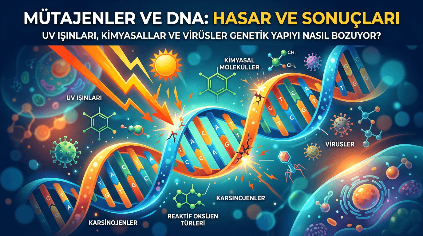 Mutajen Nedir ve Hayatımızı Nasıl Etkiler?