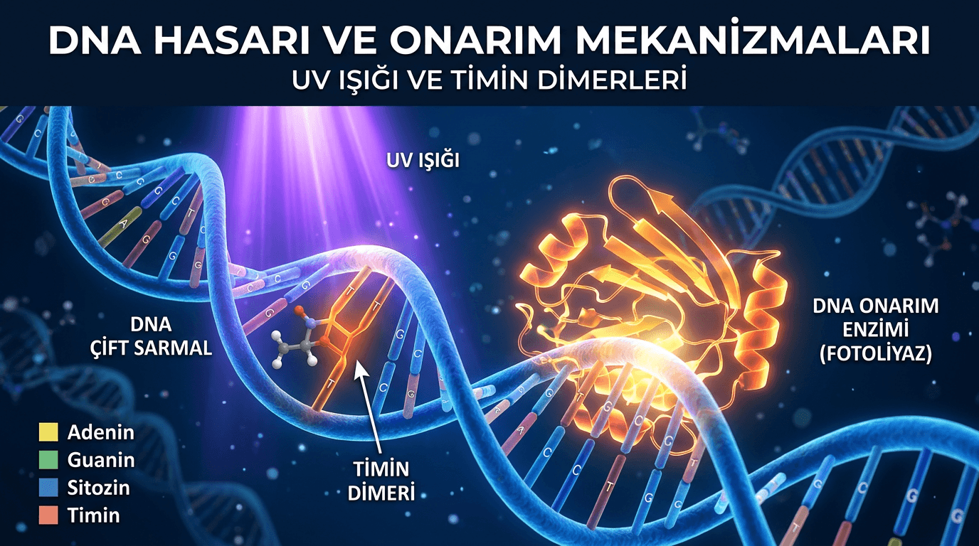 Timin Dimerleri ve Genetik Değişimlerin Yaşam Üzerindeki Etkileri