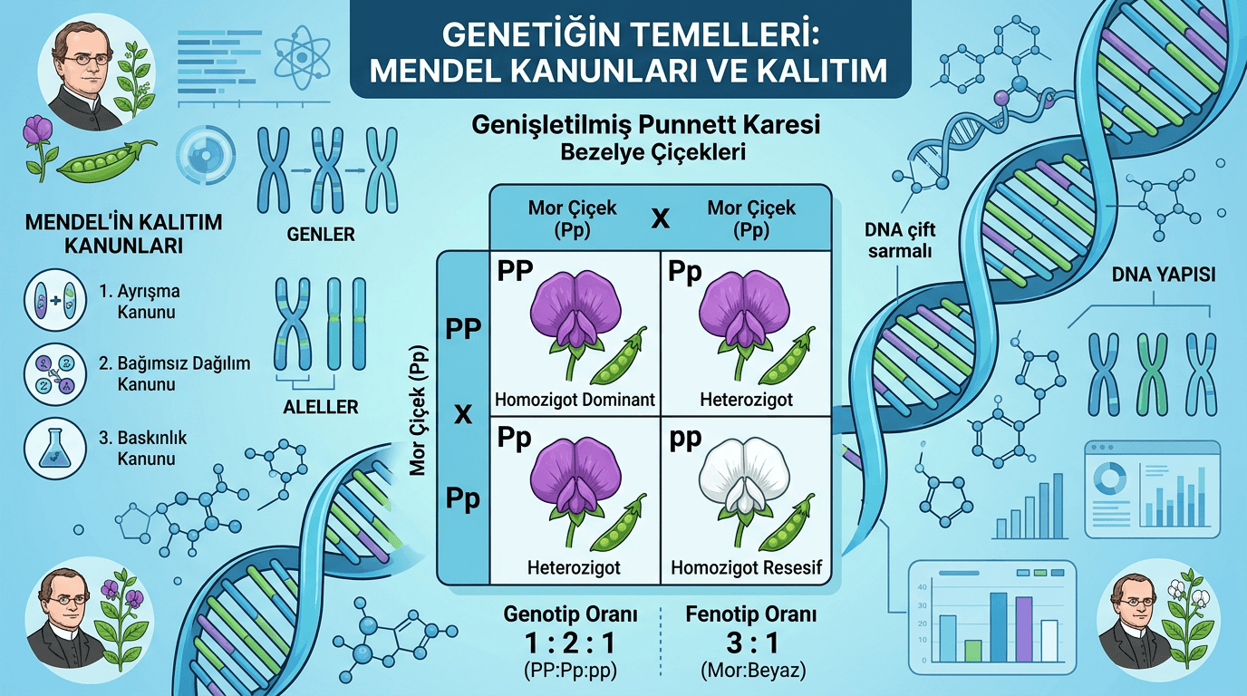 Mendel İlkeleri ve Genetik 