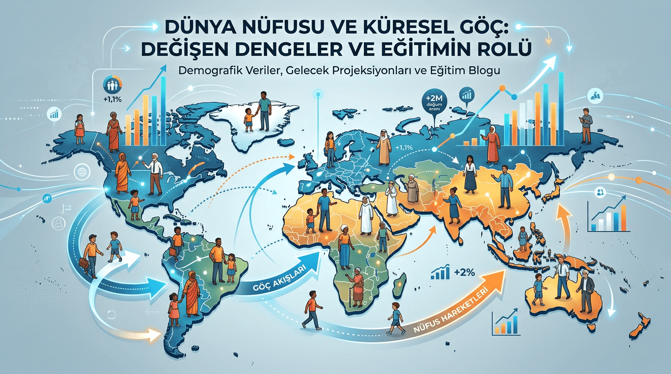 Nüfusun Dinamiği: Fırsatlar, Sorunlar ve Geleceği Şekillendiren Politikalar