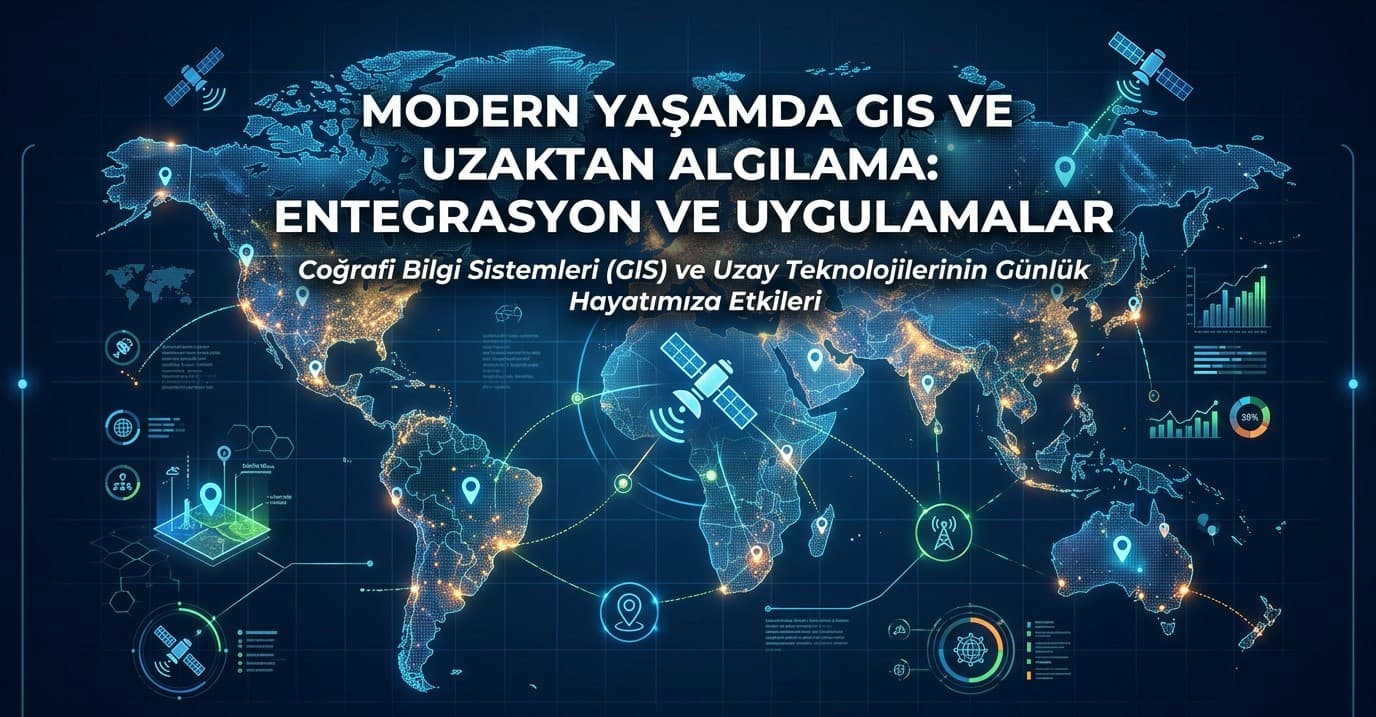 Modern Dünyanın Görünmez Rehberleri: CBS ve Uzaktan Algılama Uygulamaları