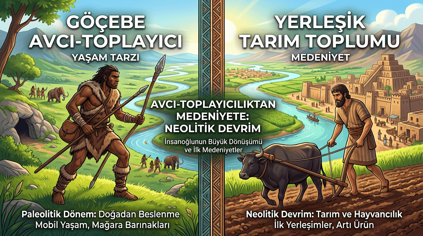 İnsanlık Tarihinin En Büyük 'Güncellemesi': Tarım Devrimi ve Yerleşik Hayatın Şifreleri