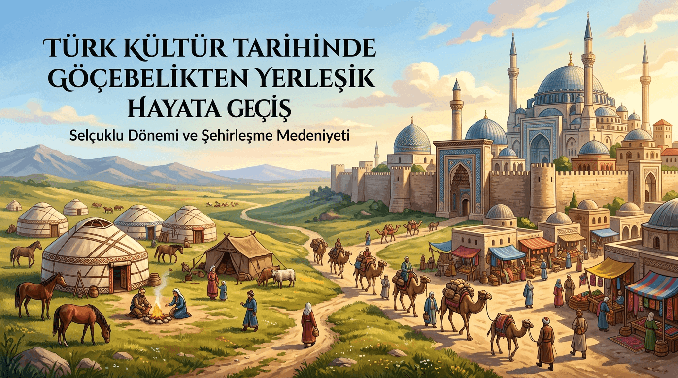 Bozkırın Rüzgarından Şehrin Kalbine: Türklerin Büyük Değişimi (1040-1299)