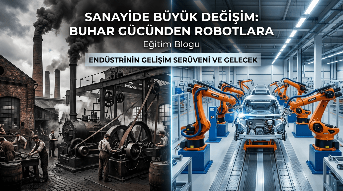Akıllı Telefonundan Buharlı Makineye: Dünyayı Değiştiren O Büyük Kıvılcım: Sanayi Devrimi!