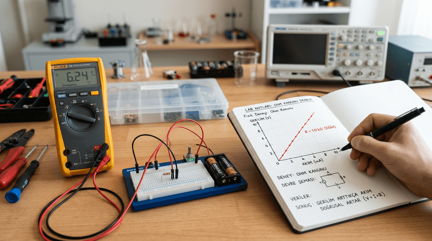 Ohm Yasasını Keşfetmek: Deneyden Matematiksel Modele Yolculuk