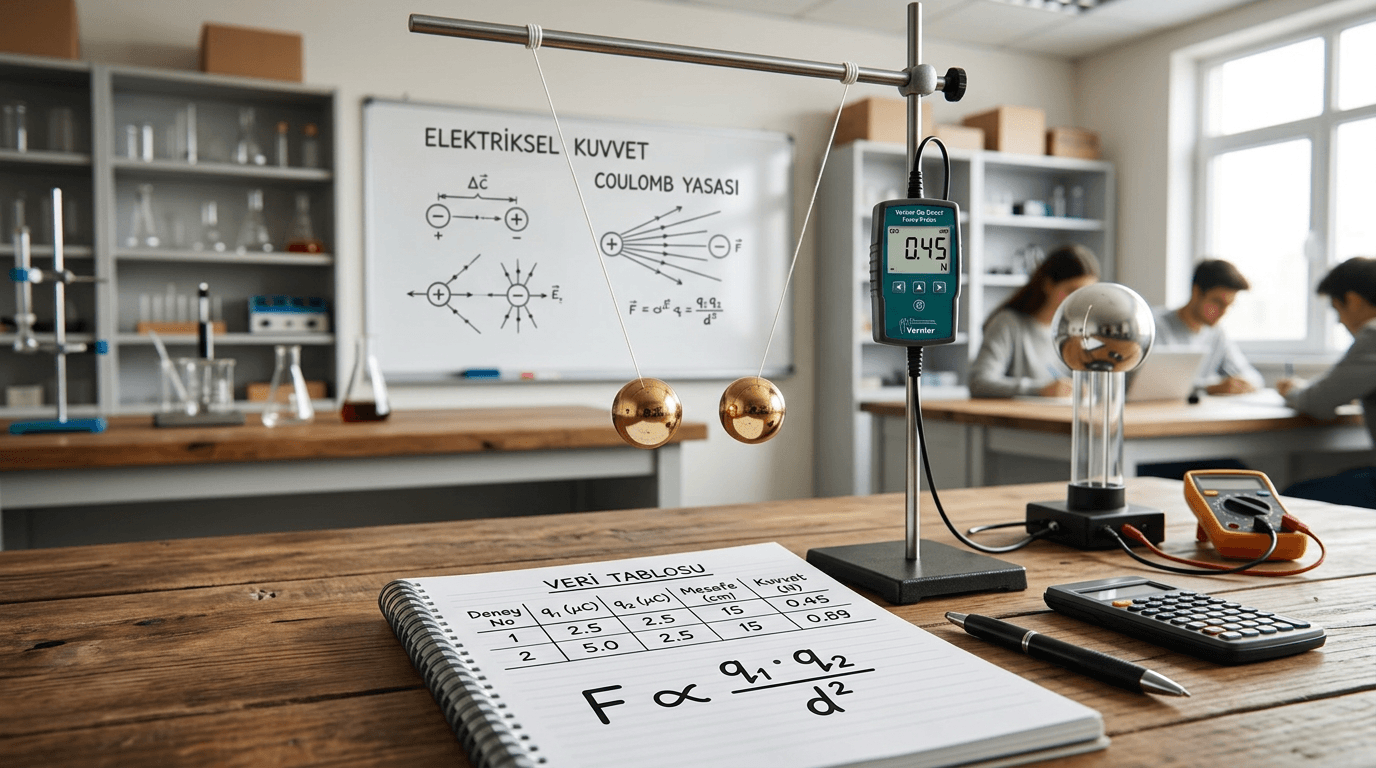 Elektriksel Kuvvet Yük İlişkisi