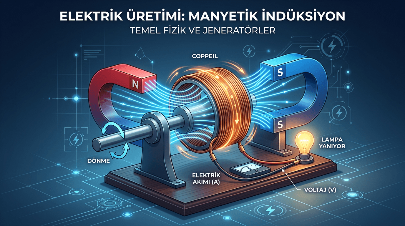 Barajlardan Ampullere: Manyetik Akı ve Elektrik Üretiminin Gizemi