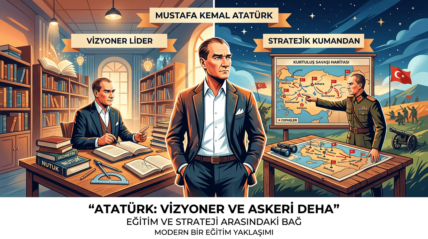Sadece Bir Asker mi, Yoksa Bir Dahi mi? Atatürk’ün Zihin Haritasında Bir Yolculuk