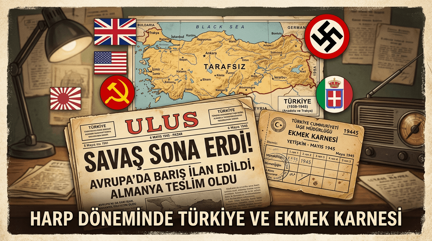 Savaşın Gölgesinde Türkiye: II. Dünya Savaşı Yıllarında İç ve Dış Siyaset