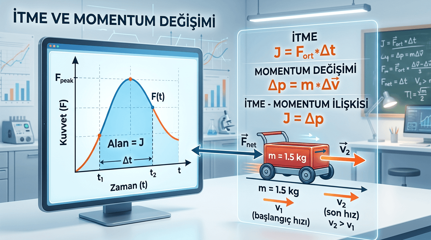 İtme ve Momentum Değişimi Arasındaki İlişki