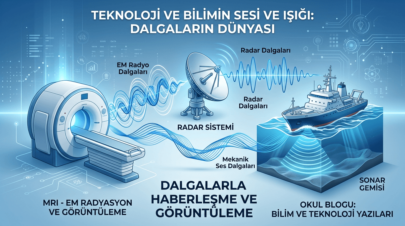 Görünmez Dünyanın Rehberi: Mekanik ve Elektromanyetik Dalgalar Cihazlarda Nasıl Çalışır?