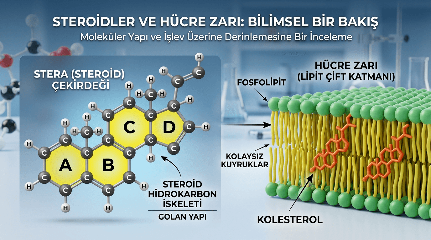 Steroid Nedir? (Kolesterol, Hormonlar)