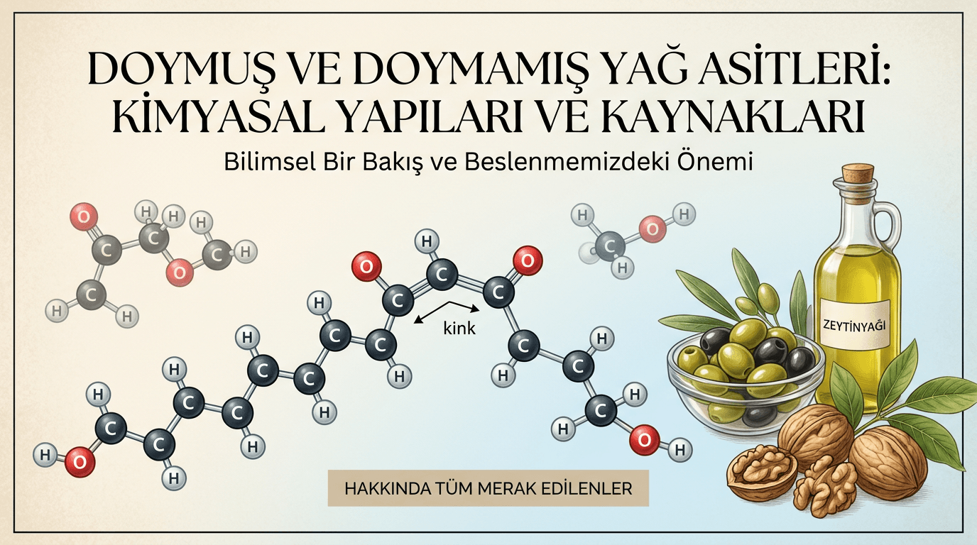 Doymamış Yağ Asitleri Nedir?