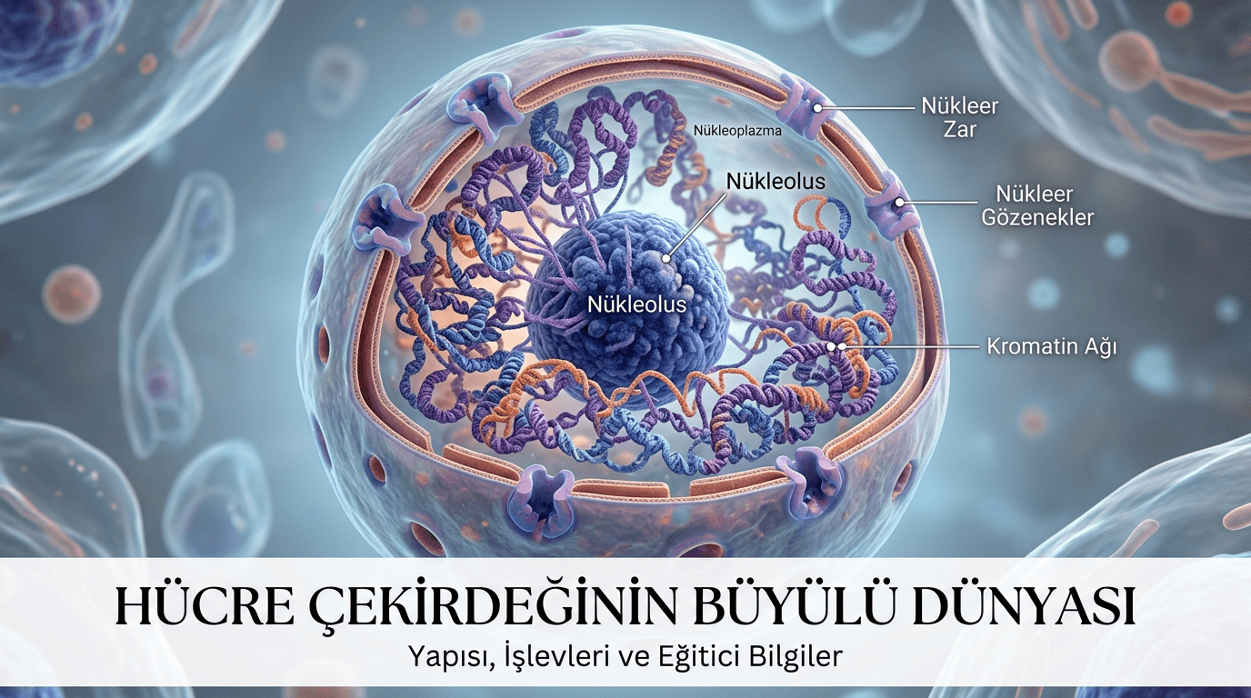Çekirdek Nedir? (Yapısı, Görevleri)
