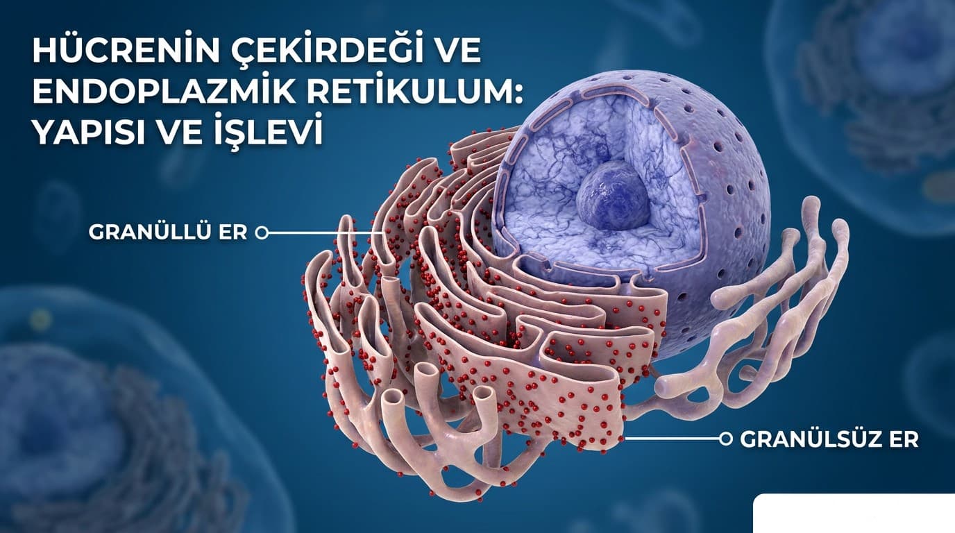 Endoplazmik Retikulum Nedir? (Granüllü ER, Granülsüz ER)