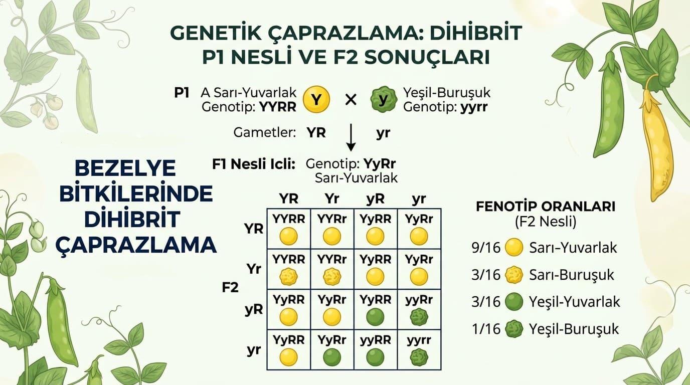 Dihibrit Çaprazlama Nedir?