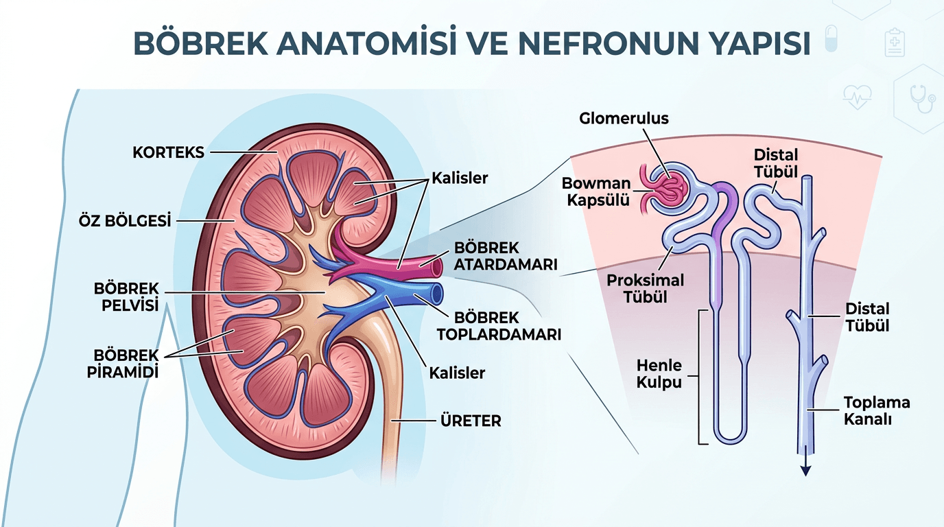 Böbrek Nedir? (Yapısı, Görevleri)