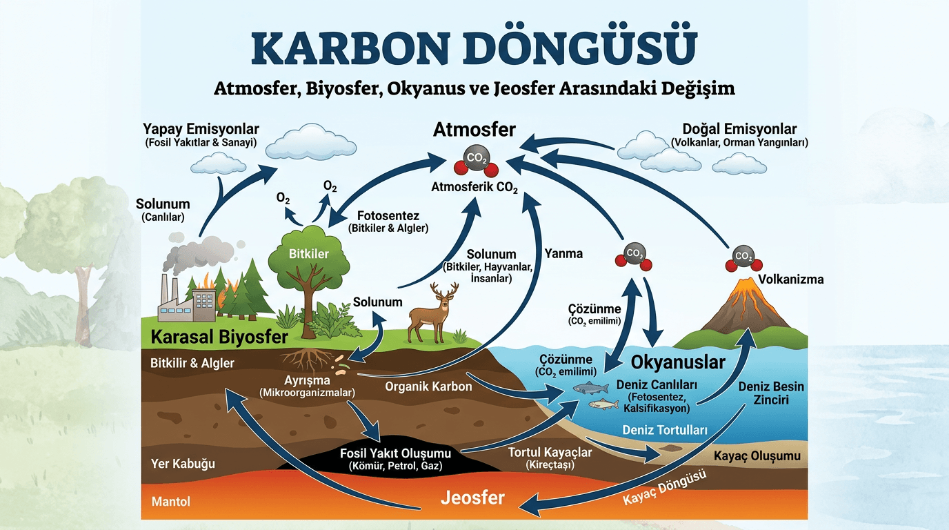 Karbon Döngüsü Nedir?