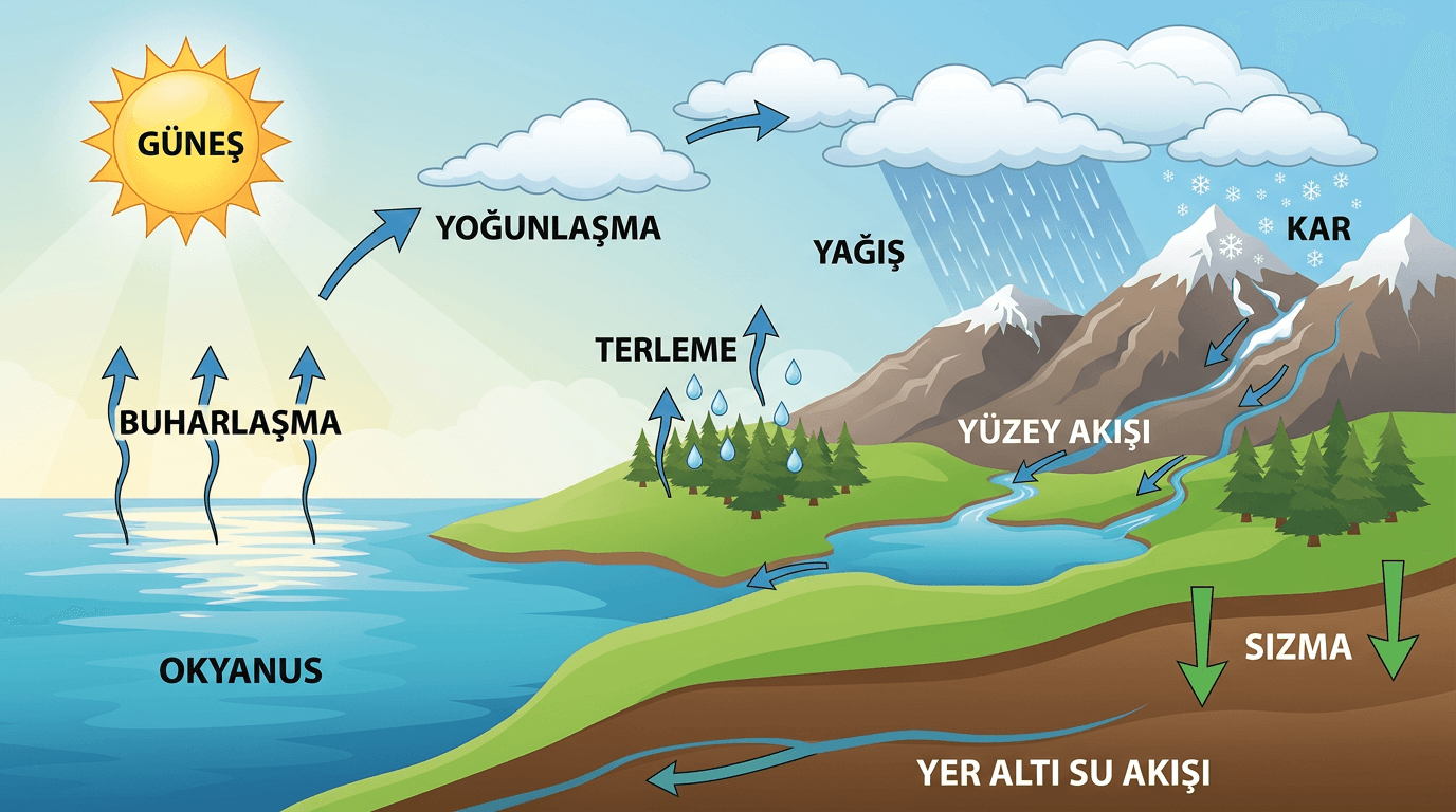 Su Döngüsü Nedir?