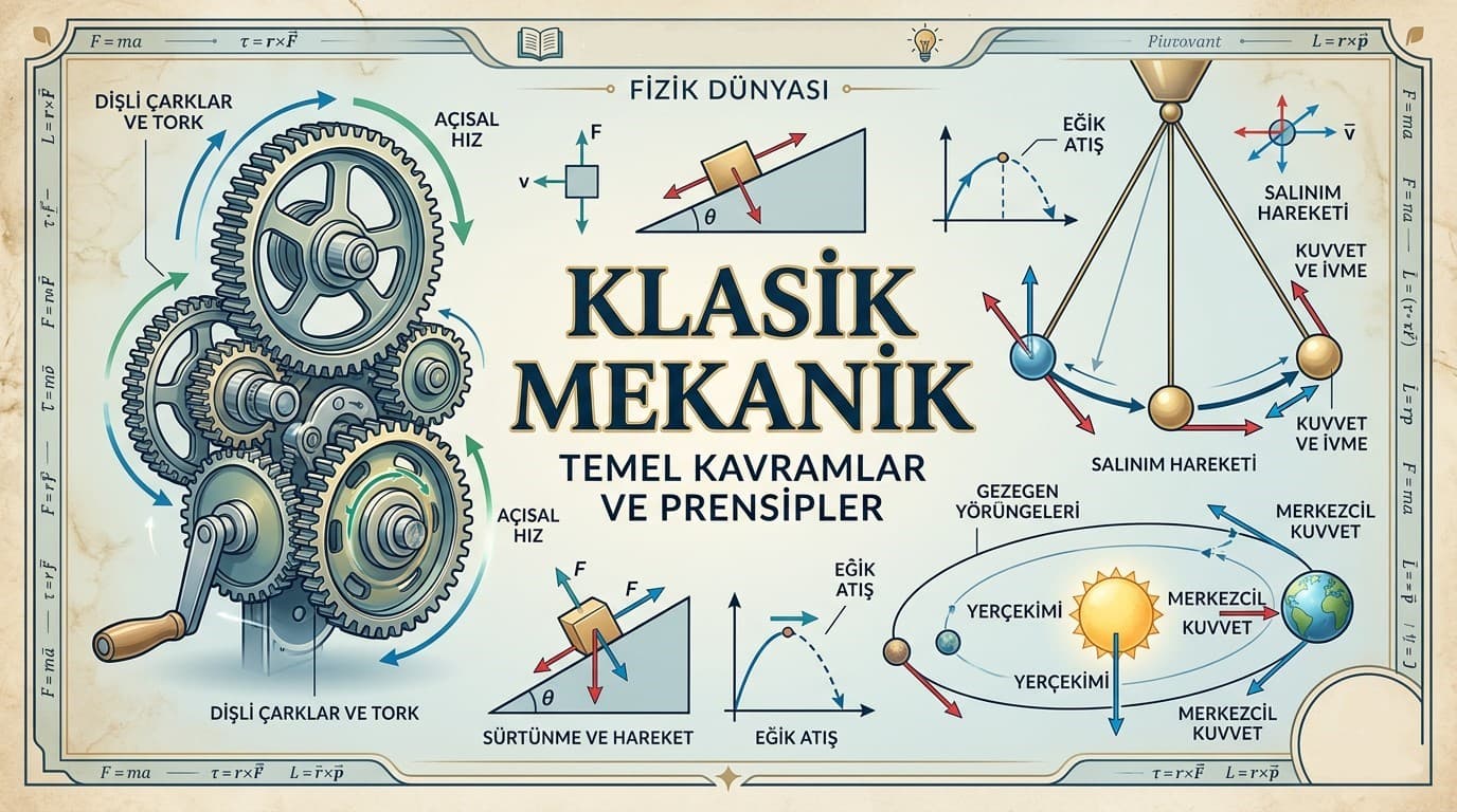 Mekanik Nedir? (Çalışma Alanları)