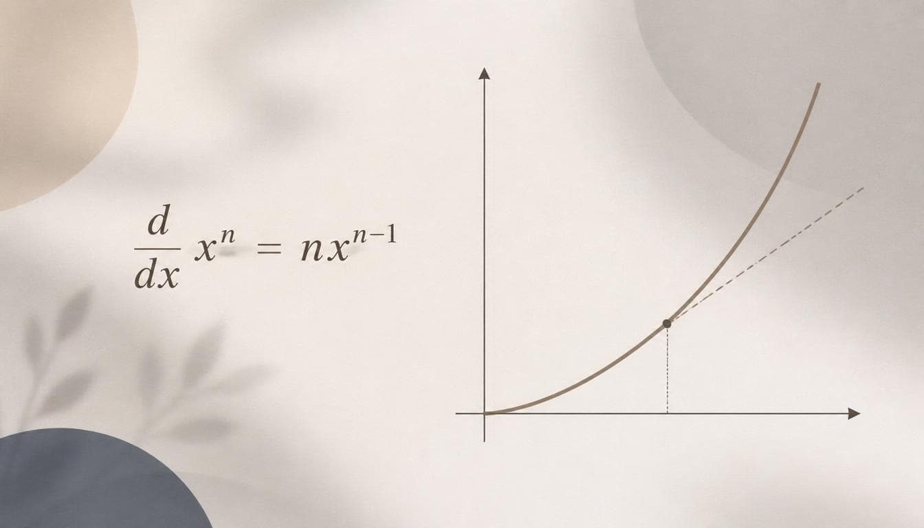 What is the derivative of a power function?