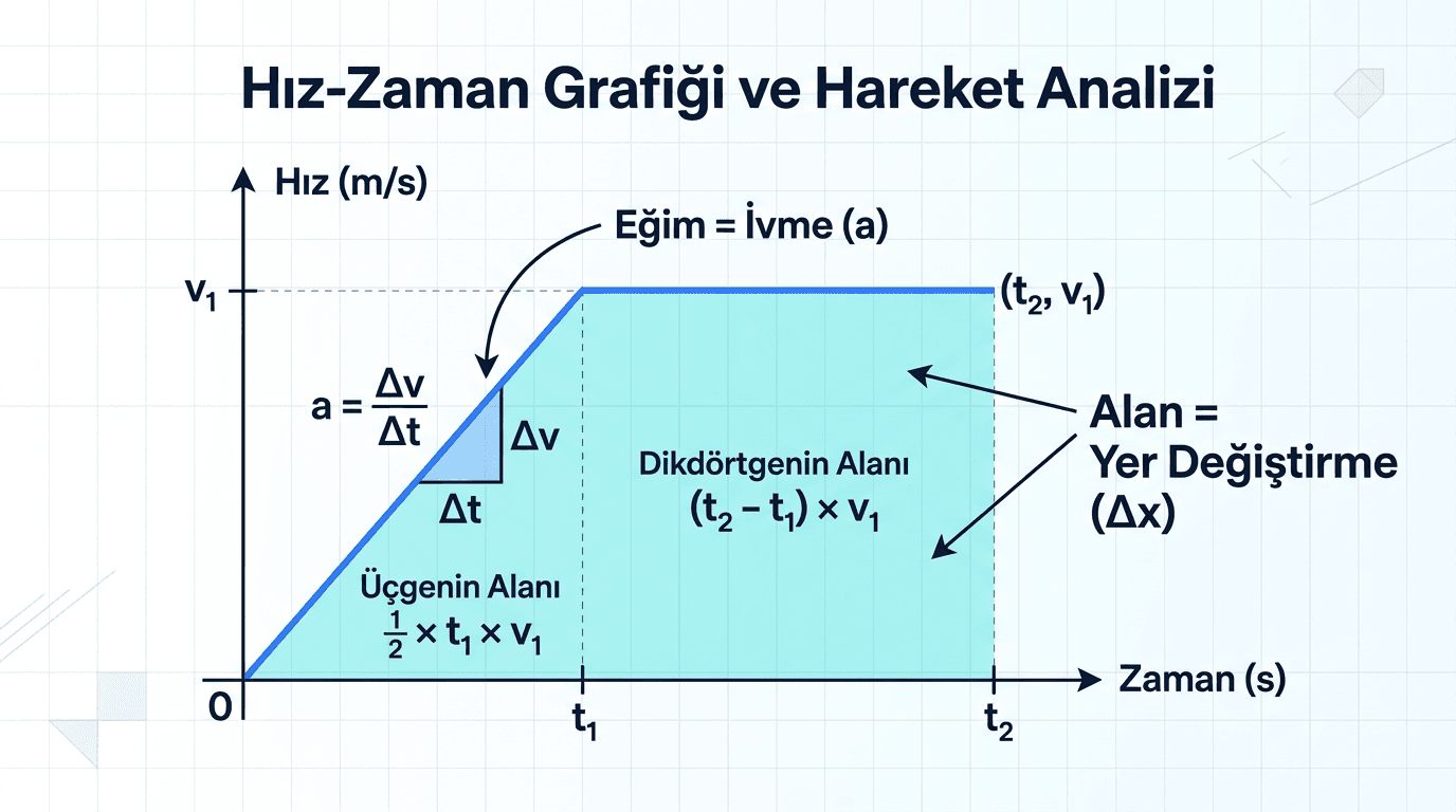 Hız-Zaman Grafiği Nasıl Yorumlanır?