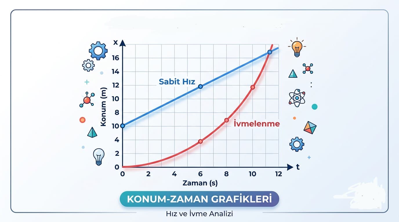 Konum-Zaman Grafiği Nasıl Yorumlanır?