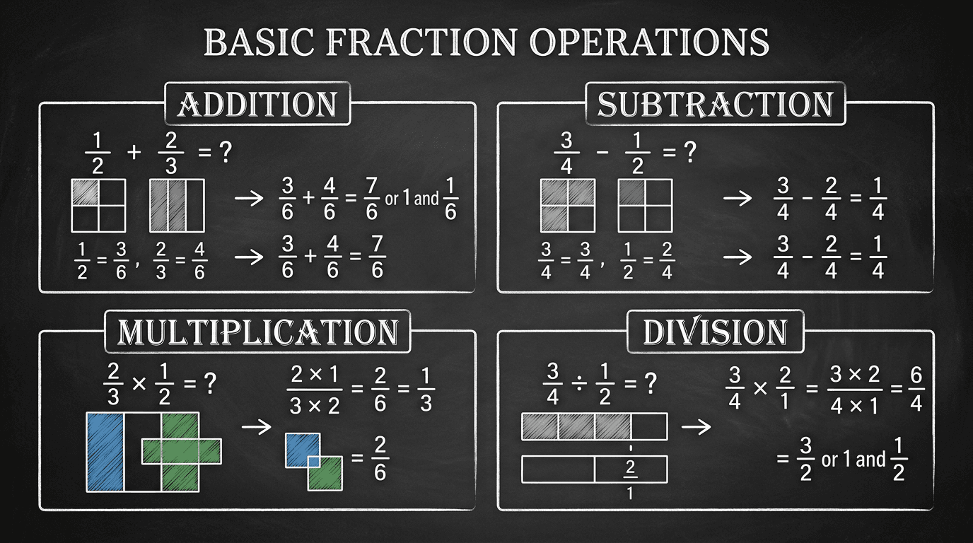 How Do You Perform the Four Operations with Rational Numbers?