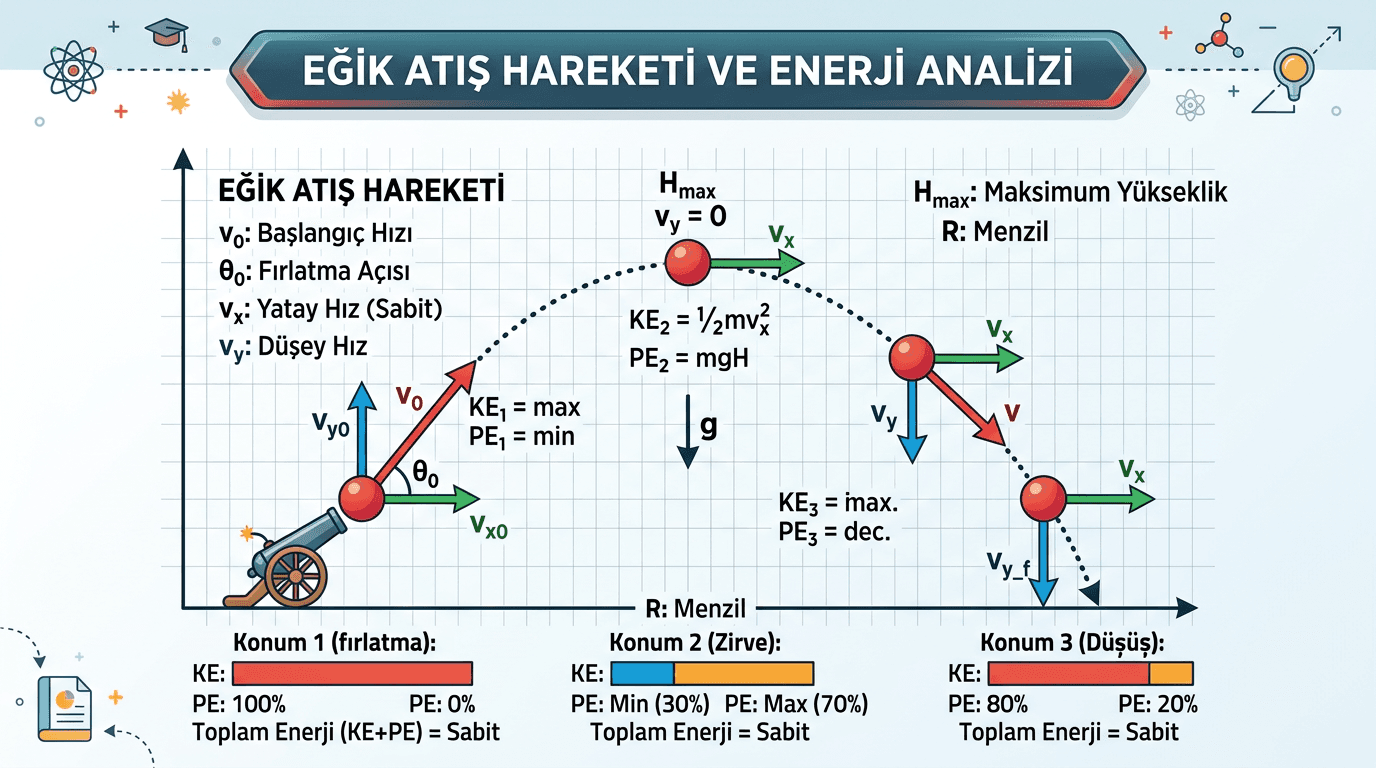 Eğik Atış Nedir?