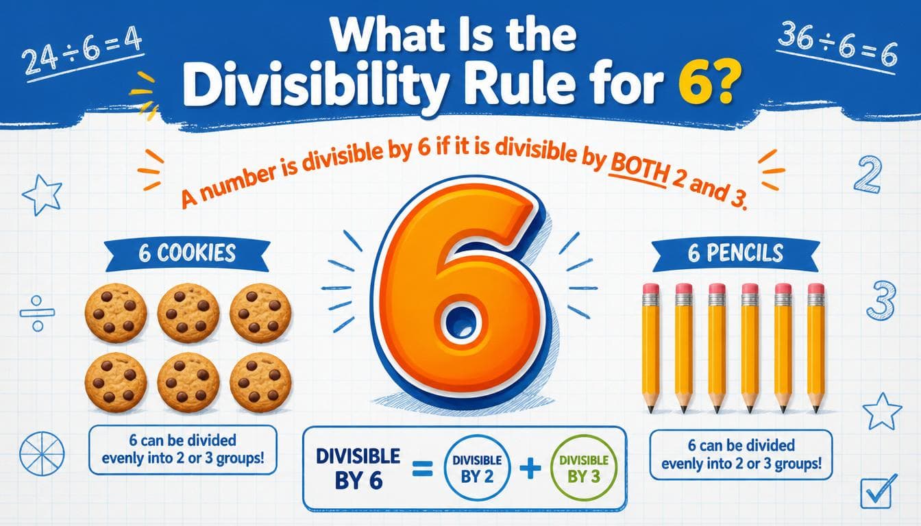 What Is the Divisibility Rule for 6?