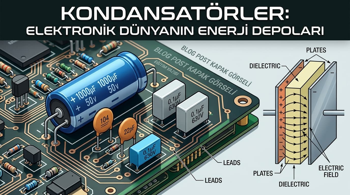 Kondansatör Nedir?