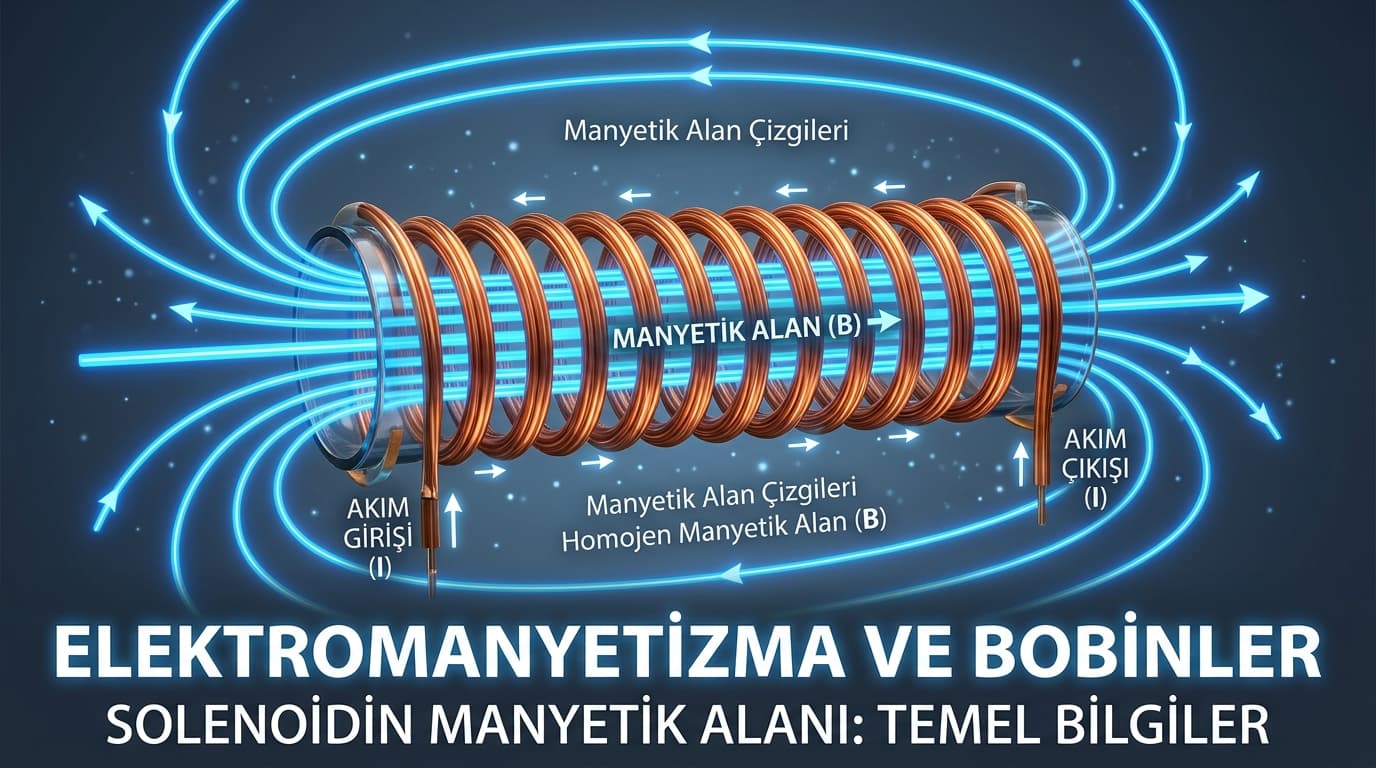 Bobinin (Solenoid) Manyetik Alanı Nedir?
