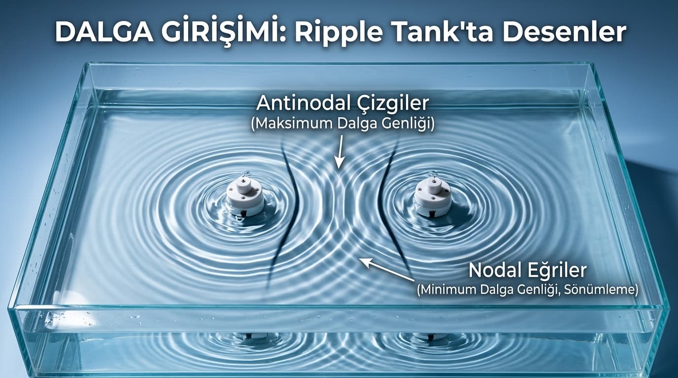 Girişim Nedir? (Su Dalgalarında)