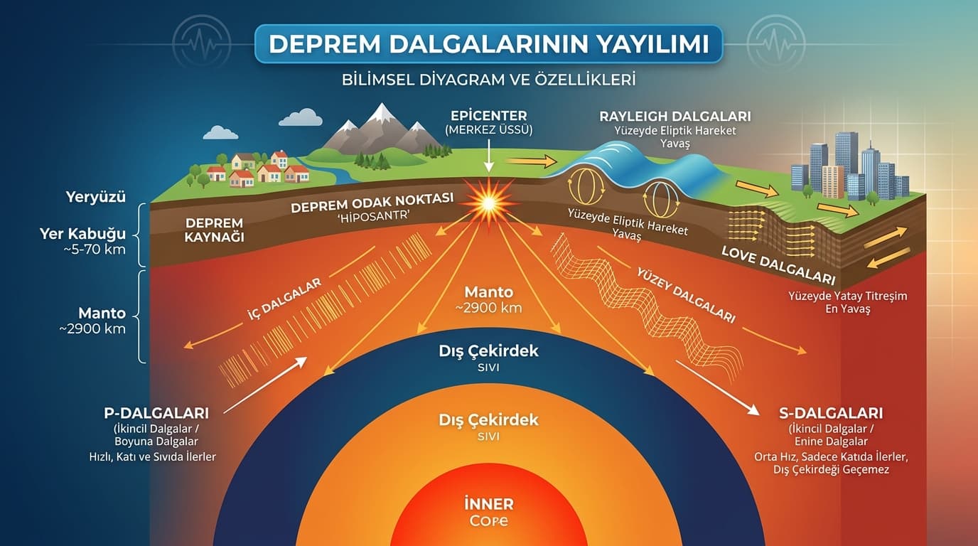 Deprem Dalgaları Nedir?