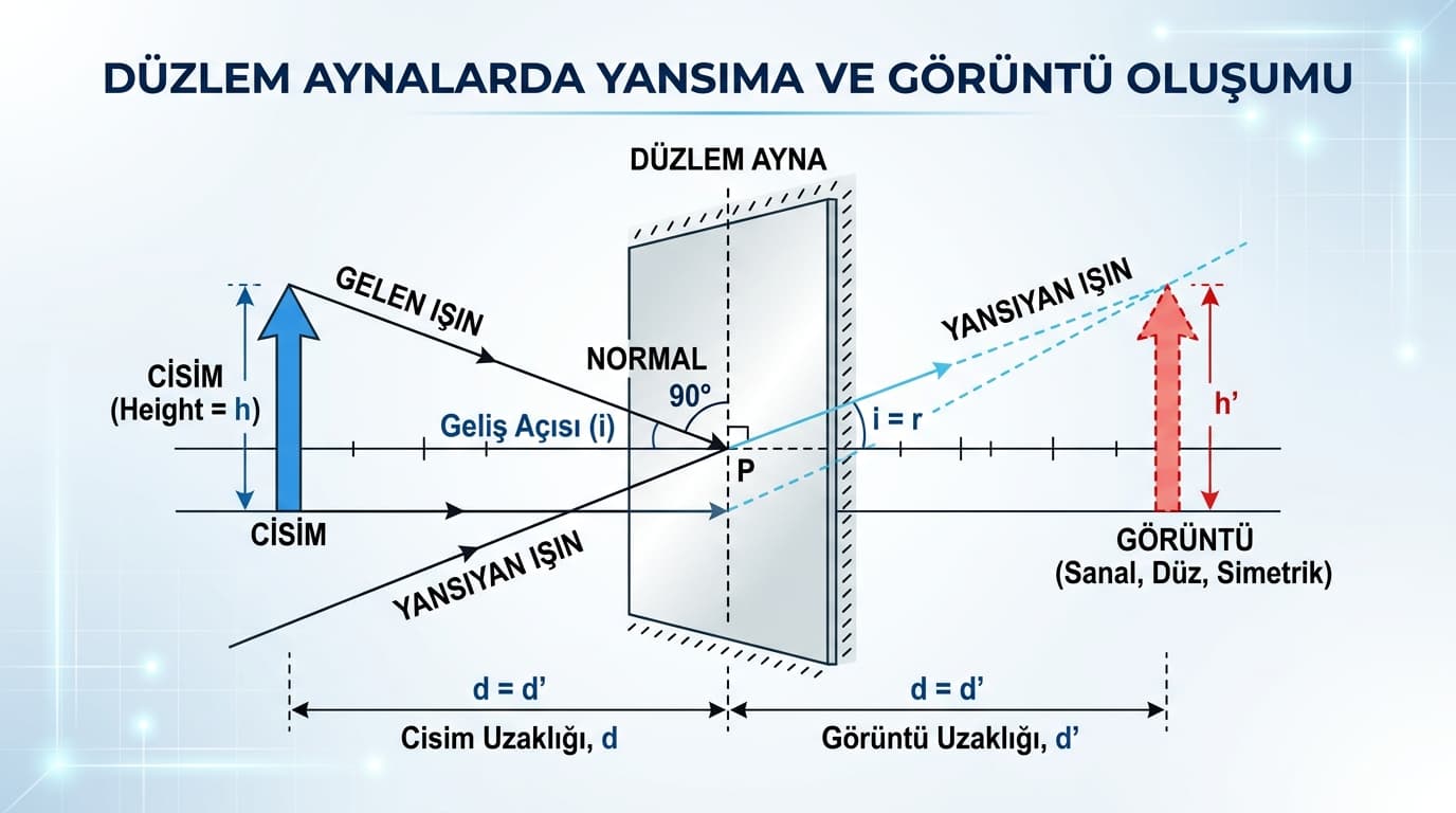 Düzlem Ayna Nedir?