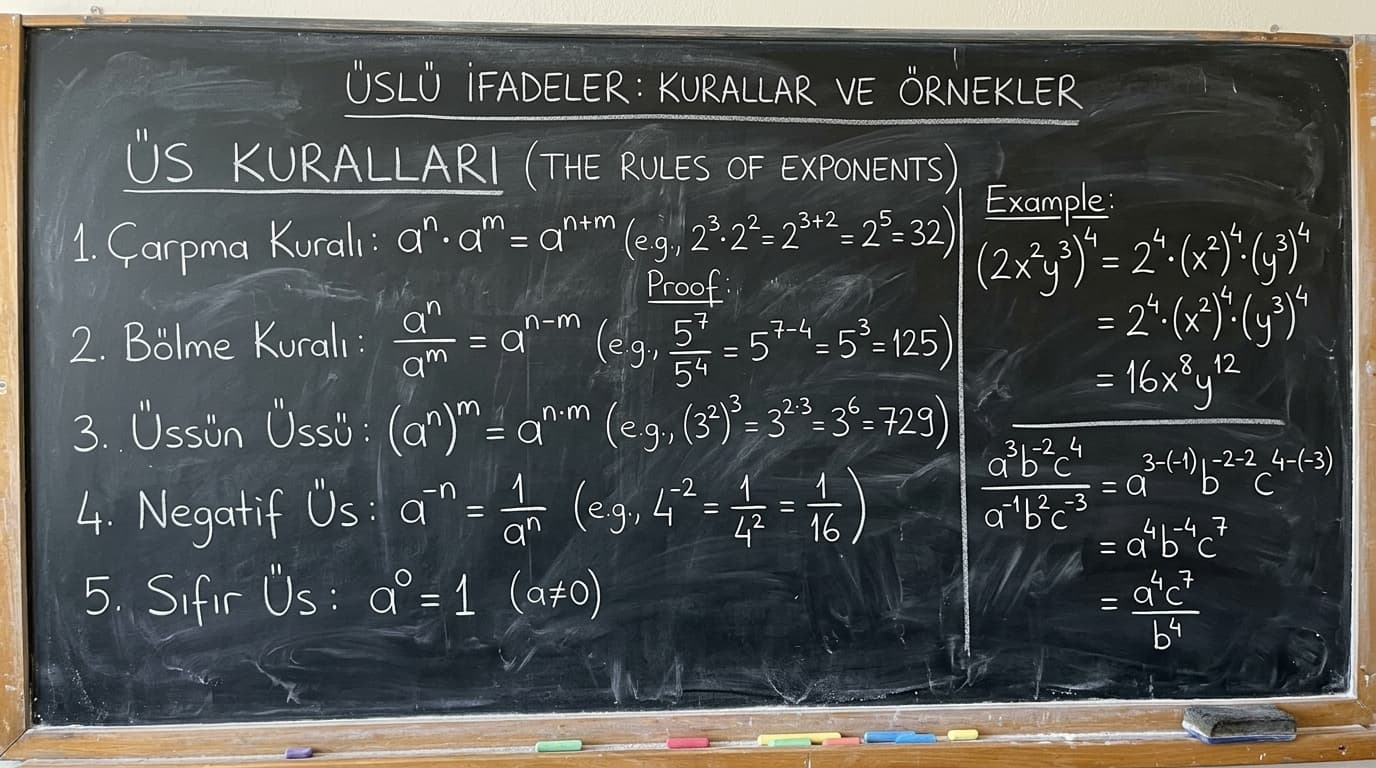 Üslü Denklemler Nasıl Çözülür?