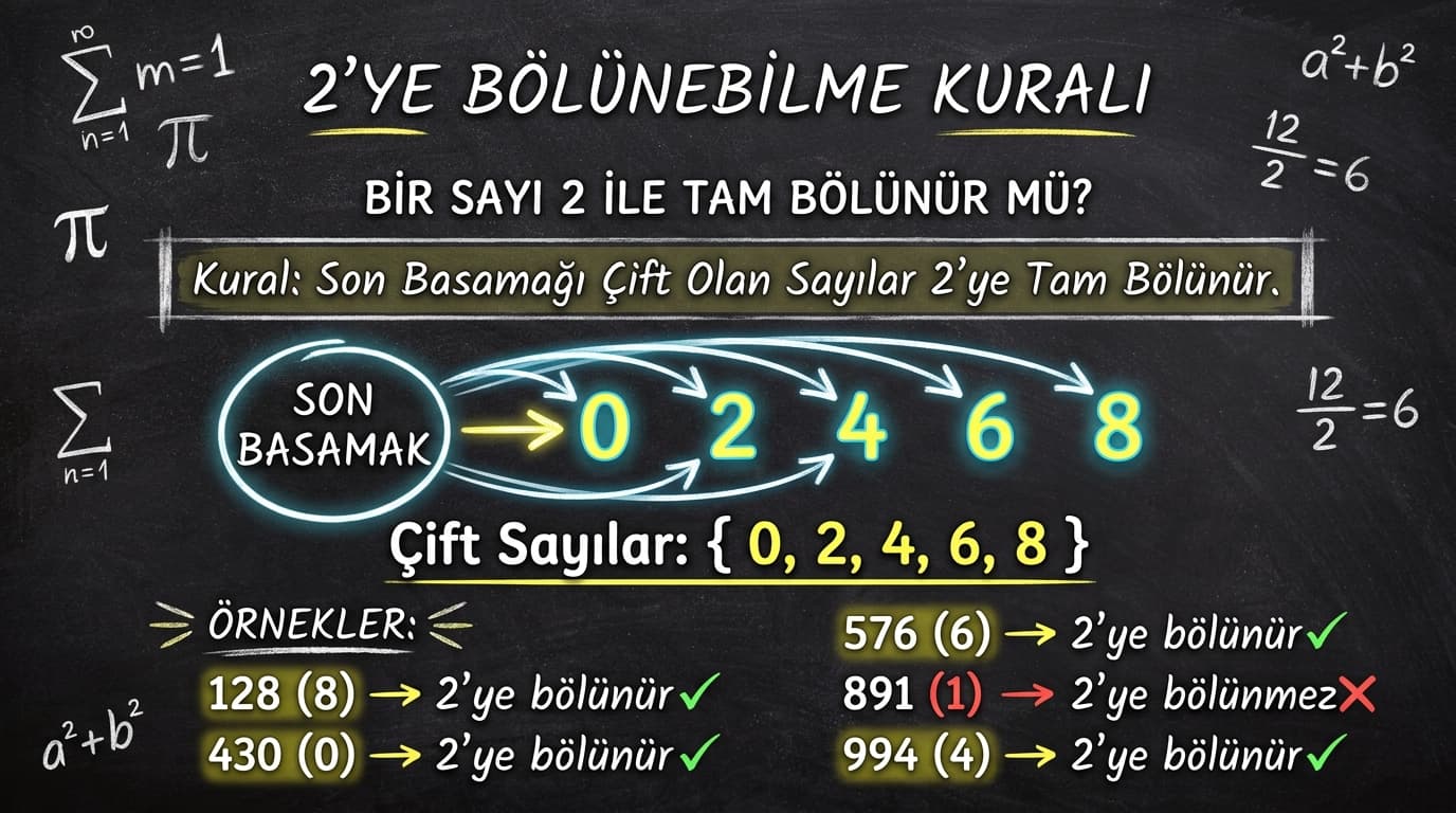 2 ile Bölünebilme Kuralı Nedir?