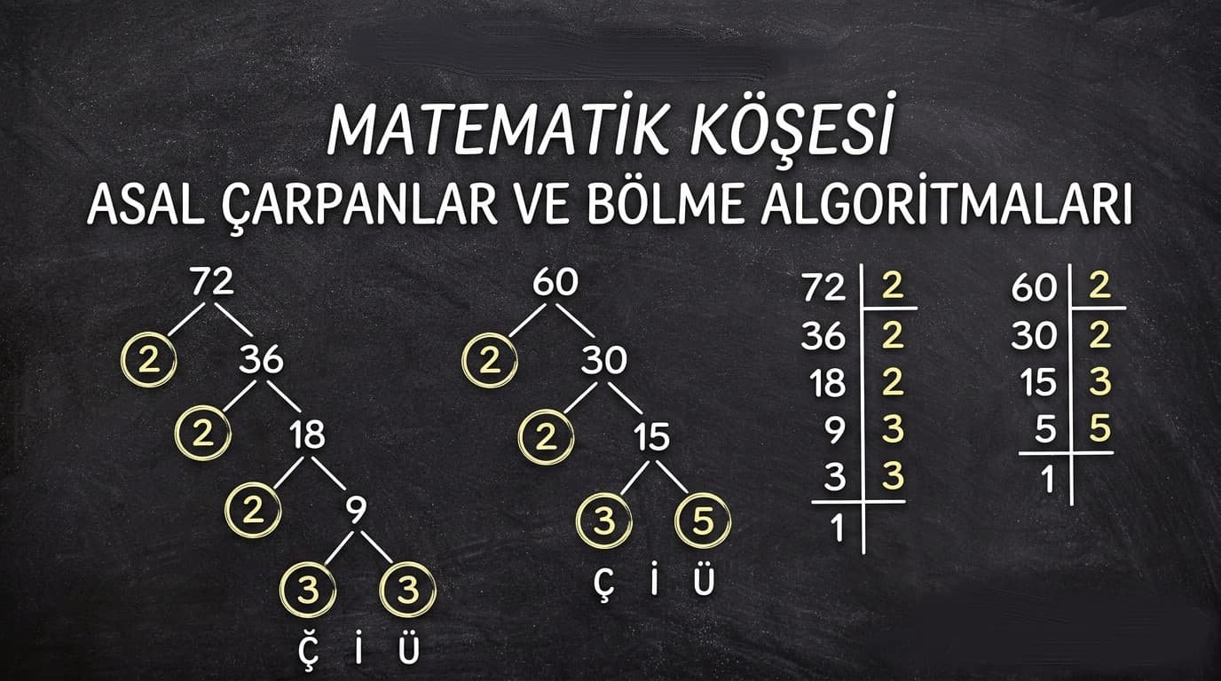 Bir Sayının Asal Çarpanları Nasıl Bulunur?