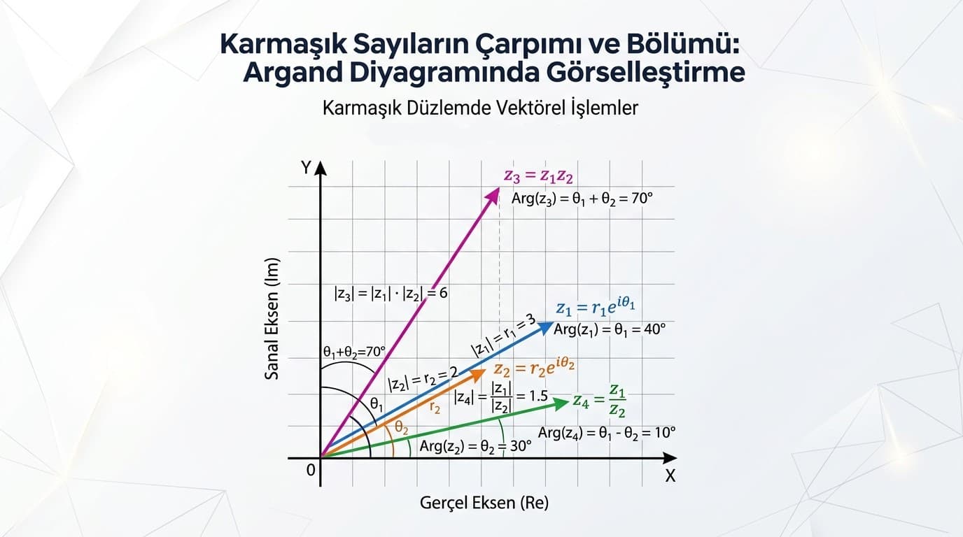 Karmaşık Sayılarda Çarpma ve Bölme Nasıl Yapılır?