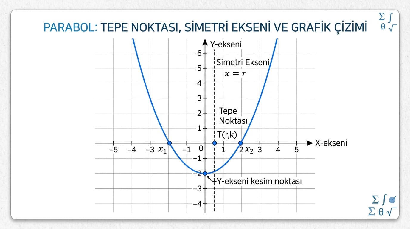 Parabol Grafiği Nasıl Çizilir?
